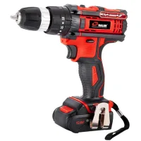 Taladro Atornillador Inalámbrico De 21 V, Destornillador Inalámbrico Con 2 Baterías De 2,0 Ah, 25+3 Ajustes De Par, Cargador Rápido, 30 Accesorios, Taladro De Impacto Para Metal, Madera Y Otras Tareas