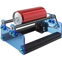 Láser De Rodillo Rotatorio, Módulo De Grabado De Rodillo Rotatorio En El Eje Y Para Grabar Objetos Cilíndricos Y Latas, Compatible Con La Mayoría De Las Máquinas De Grabado.