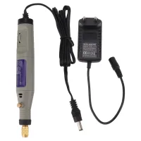 Miniherramienta Rotativa Multifunción De 18 V Con Velocidad Ajustable, Perforación, Corte, Grabado, Material Abs, 220 G, 5000–18000 Rpm