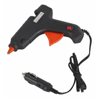 Pistola De Pegamento Caliente Eléctrica (12v, 40w) Para Manualidades, Decoración De Jardines, Árboles De Navidad, Modelismo Y Reparación.