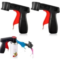 Juego De 2 Accesorios Para Máquinas De Pintura: Mango De Pistola De Pintura, Soporte Para Botella, Soporte Para Lata De Aerosol, Soporte Para Mango Y Soporte Para Pistola De Pintura Y Accesorios.