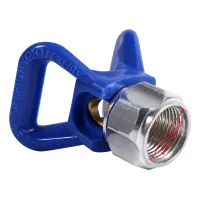 Tapa Protectora Para Boquilla De Pulverización Sin Aire, Modelo G7/8-14, Metal/plástico, Azul, 1 Unidad, 11,42 Mm De Diámetro.