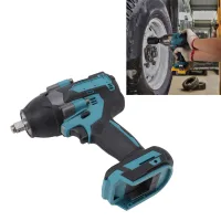 Llave De Impacto Inalámbrica De 21 V Con Motor Sin Escobillas, Velocidad Variable Y Luz Led Para Proyectos De Bricolaje Y Del Hogar.