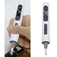 Mini Destornillador Eléctrico De Alta Precisión En Color Plata, Con Función De Rotación Ajustable Y 32 Puntas Metálicas Para La Reparación De Teléfonos Móviles Y Otros Dispositivos.