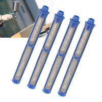 Paquete De 10 Filtros De Alto Rendimiento (malla 100) Para Pistolas De Pulverización Sin Aire – Pc Y Hierro