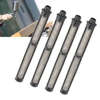 Filtro Para Pistola Pulverizadora De Pintura Sin Aire – Malla 60, Negro – 10 Unidades, Pieza De Repuesto De Alta Eficiencia Para Trabajos De Pintura.