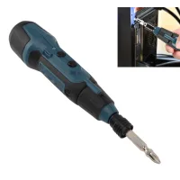 Destornillador Inalámbrico De 3,6 V Con Luz Led Y 10 Puntas – Material: Abs Y Acero Inoxidable