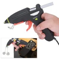 [mini Pistola De Pegamento Caliente] Pistola De Pegamento Caliente Inalámbrica Y Recargable Por Usb Con 5 Barras De Pegamento Para Manualidades.