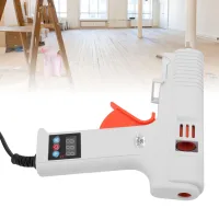 Pistola De Pegamento Caliente De 120 W Con Pantalla Digital Y Temperatura Ajustable Para Proyectos De Bricolaje, Manualidades Y Reparaciones.