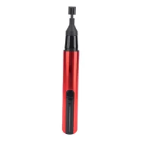 Pistola De Chorro De Arena Eléctrica Recargable Con Puerto Usb, 8 Accesorios De Pulido, 3 Velocidades Ajustables, Protección Contra Sobrecarga Y 5 Protectores Para Los Dedos Para Trabajos De Bricolaje