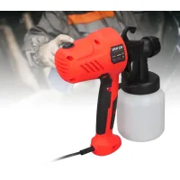 Pistola Pulverizadora Eléctrica Mano M500, Atomización Fina, 3 Patrones De Pulverización Ajustables + Para Látex, Paredes Y Superficies Plásticas, 1168 G, Roja