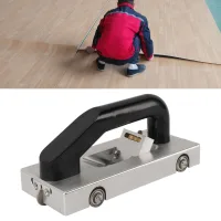 Fresadora Manual De Ranuras Para Suelos De Pvc Con Muela De Aluminio En Forma De U, 2–3 Mm, Color Plata.