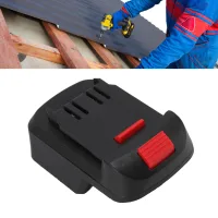Adaptador De Batería Para Herramientas Eléctricas, Abs, 126 G, 11 X 7,5 X 5 Cm – Protección Contra Cortocircuitos, Compatible Con Worx Dongcheng 18–20 V
