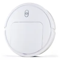 Robot Aspirador 3 En 1, Negro/blanco, Dimensiones 250 X 250 X 60 Mm, Peso 68 G, Batería De Litio De 1200 Mah, Autonomía De 90 Minutos, Potencia De Succión De 1800 Pa, Filtro De Aire, Protección Antica