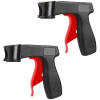 Juego De Accesorios Para Máquina De Pintura De 2 Piezas De 15 X 2 X 13 Cm: Mango Para Pistola De Pintura, Soporte Para Botella, Soporte Para Lata De Aerosol, Soporte Para Mango Y Soporte Para Botella