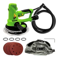 Lijadora Para Yeso Procraft Ex950el 710 Vatios 180 Mm + Accesorios