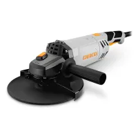 Amoladora Angular: Dekopro 230mm 2200w Amoladora Angular Eléctrica Con Cable, Velocidad 6500 Rpm,para Cortar, Pulir Y Amolar Mangos Largos