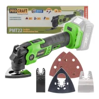 Herramienta Multifunción Con Batería Procraft Pmt22bb 20 V Sin Escobillas, Sin Batería, Sin Cargador