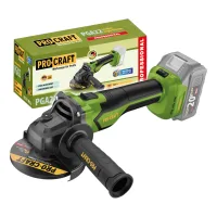 Amoladora Angular A Batería Procraft Pga22-bb De 20 V Y 125 Mm, Sin Escobillas, Modelo Solo - Sin Batería Ni Cargador