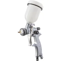 Fervi - Pistolade Pintura Aerografo Boquilla 10mmdeposito Superior 100 Ml Th602a
