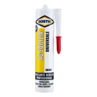 24 X Bostik Acrilico Edilizia 300ml Grigio Cartuccia