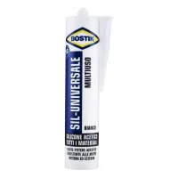24 X Bostik Sil-universale 280 Ml Bianco Cartuccia