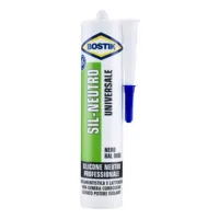 12 X Bostik Sil-neutro Universale 300 Ml Nero