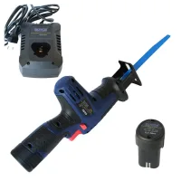 Trade Shop - Sega Elettrica 12v A Batteria Ricaricabile Sega A Gattuccio 2 Batterie A Litio -
