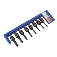Juego 8 Vaso S 1/2 De Impacto P/torx Alyco