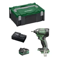 Atornillador De Impacto Hikoki Wh18dea1x (1 X 2,5ah/5,0ah + Uc18ysl3 + Maletín Hsc Ii)