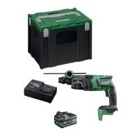 Martillo Perforador Hikoki Dh18dpca1x (1 X 2,5/5,0ah + Uc18ysl3 + Maletín Hsc Iv)