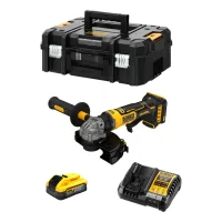 Mini-amoladora Dewalt Dcg404h1t (1 X 5,0 Ah Powerstack + Dcb1104 + Tstak Ii)