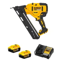 Clavadora Dewalt Dcn650p2-sk (2 X 5,0 Ah + Dcb1104)