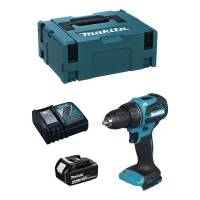 Taladro Atornillador Makita Ddf490rfj1 (1 X 3,0 Ah + Dc18rc + Makpac 2)