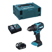 Taladro Atornillador Makita Ddf490rtj1 (1 X 5,0 Ah + Dc18rc + Makpac 2)
