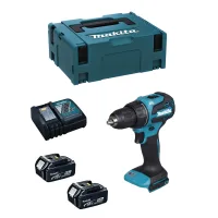 Taladro Atornillador Makita Ddf490rtj (2 X 5,0ah + Dc18rc + Makpac 2)
