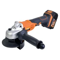 Amoladora Angular Villager Vln 4320 1bsc, 18 V, 115 Mm, 8000 Rpm, 4 Ah.