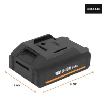 Ferm Cda1140 Batería 16v - 1.5ah Li-ion Para Cdm1134 Y Cdm1139 (nuevo Modelo)