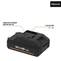 Batería Ferm 18v - 1.5ah Li-ion - Para El Nuevo Modelo Cdm1120