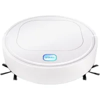 Robot Limpiador Automático 3 En 1: Aspiradora Y Fregona Con Rotación De 360 Grados Para Limpiar Pelo De Mascotas, Alfombras Y Suelos Duros.