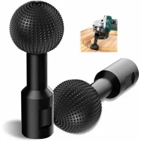 Fresa Esférica Para Tallar Madera – Herramienta Para Tallar Madera Y Metal – Fresa De Carburo – Broca De 14 Mm Para Tallar Y Pulir Madera, Compatible Con Amoladoras Angulares De 115/125 Mm