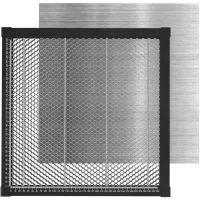 Mesa De Trabajo Láser De Nido De Abeja De 400x400 Mm Con Función De Medición Para Máquinas De Grabado De Co2/diodo/fibra, Compatible Con Máquinas De Grabado.