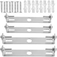 4 Soportes De Montaje Para Lámparas De Techo De 90 Mm/105 Mm, Placas De Soporte Para Lámparas De Techo Para El Hogar Y La Oficina.