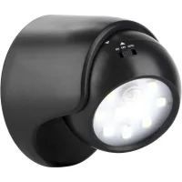 Foco Led Para Exteriores, Foco Para Exteriores Con Detector De Movimiento, Proyector Led Inalámbrico Para Exteriores, 1000 Lúmenes, Esfera Extraíble, Rotación E Inclinación De 360 Grados, Funciona Con