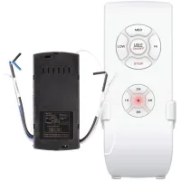 Kit De Control Remoto Para Ventilador De Techo, Control Remoto Universal Inteligente Para Ventilador De Techo Y Luz De Hunter's Harbor Breeze.