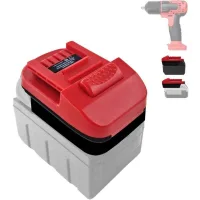 Adaptador Snap-on De 18 V, Compatible Con Baterías De Litio Dewalt De 20 V Y 60 V, Y Baterías Milwaukee M18 A Ctb8185, Ctb7185 Y Ctb8187, Compatible Con Herramientas Eléctricas De 18 V.