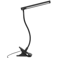 Lámpara De Escritorio Led, Lámpara De Lectura - [3 Modos De Iluminación] Lámpara De Mesita De Noche, Lámpara Con Pinza De 6 W Con Adaptador Usb, 70 Cm, Flexible 360° Para Lectura/cama/escritorio [clas