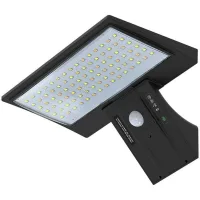 Luces De Seguridad Solares, Focos Solares Exteriores Impermeables Con Detector De Movimiento, 2600 Mah, Alta Capacidad, 90 Led, Apliques Solares Para Porche, Patio, Garaje Y Entrada De Vehículos.