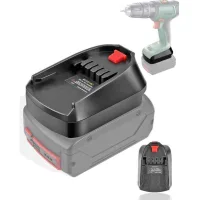Adaptador De Batería Bosb18c Para Baterías Del Sistema Bosch Professional De 18 V. Compatible Con Las Baterías Gba De 18 V Bat609, Bat610, Bat618 Y Bat619. Funciona Con Herramientas Eléctricas Del Sis