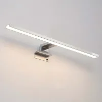 Lámpara Led Para Espejo De Baño De 40 Cm, 7 W, 700 Lúmenes, 230 Voltios, Totalmente De Aluminio, Lámpara Para Espejo De Baño 3 En 1, Resistente Al Agua Ip44 (luz Blanca De 6000 K).